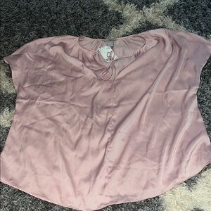 H&M Soft Rose Pink Blouse size L new with tag